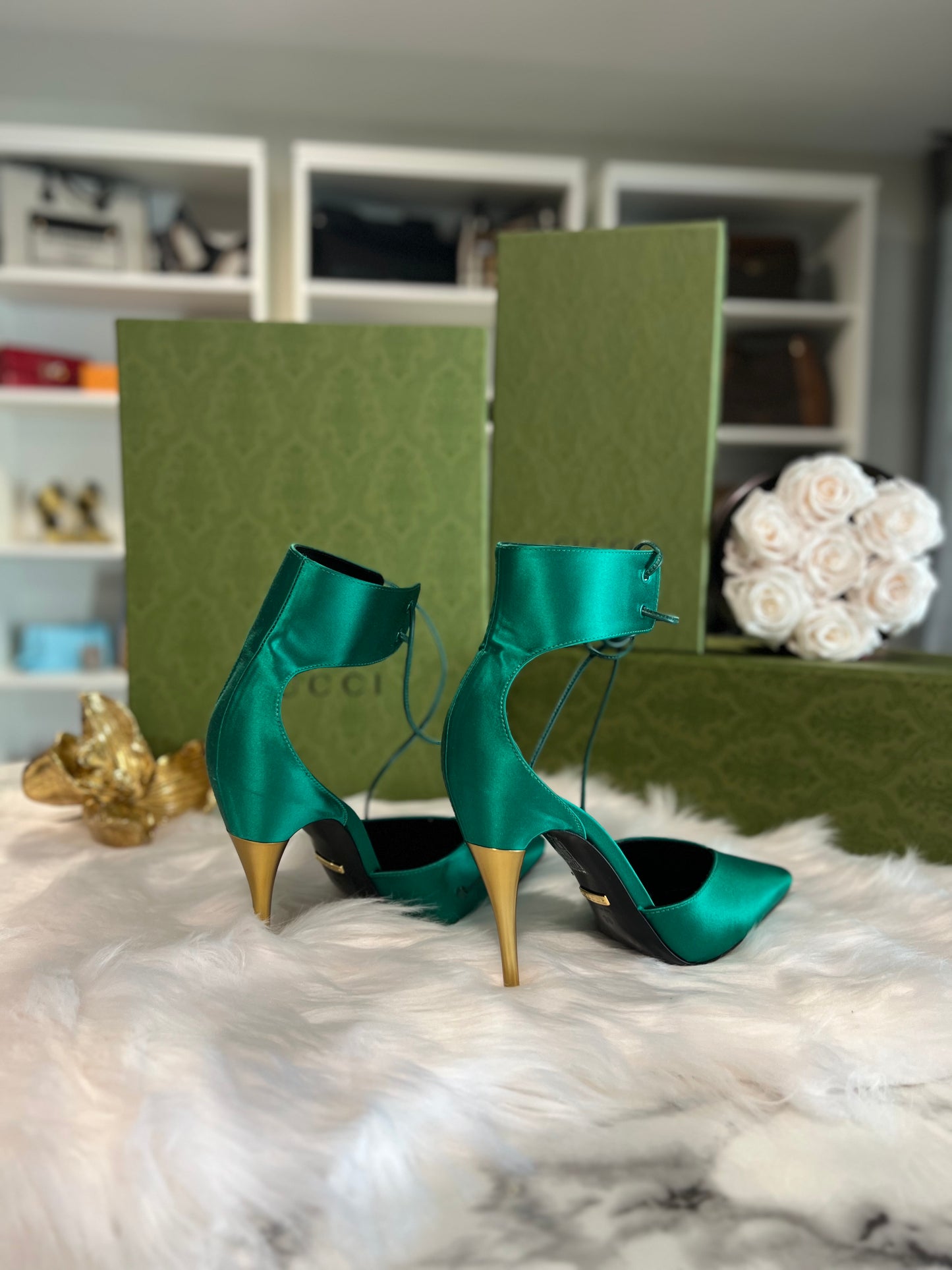 Sapato Nappa Charlotte Green