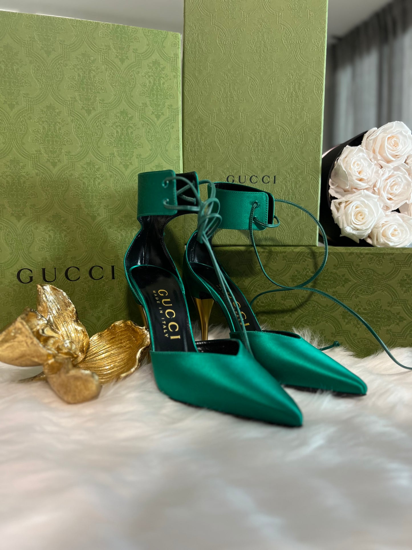 Sapato Nappa Charlotte Green