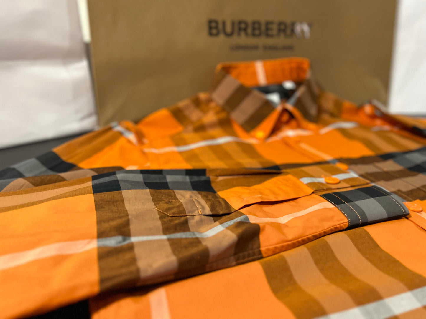 Burberry - Cantell - Laranja