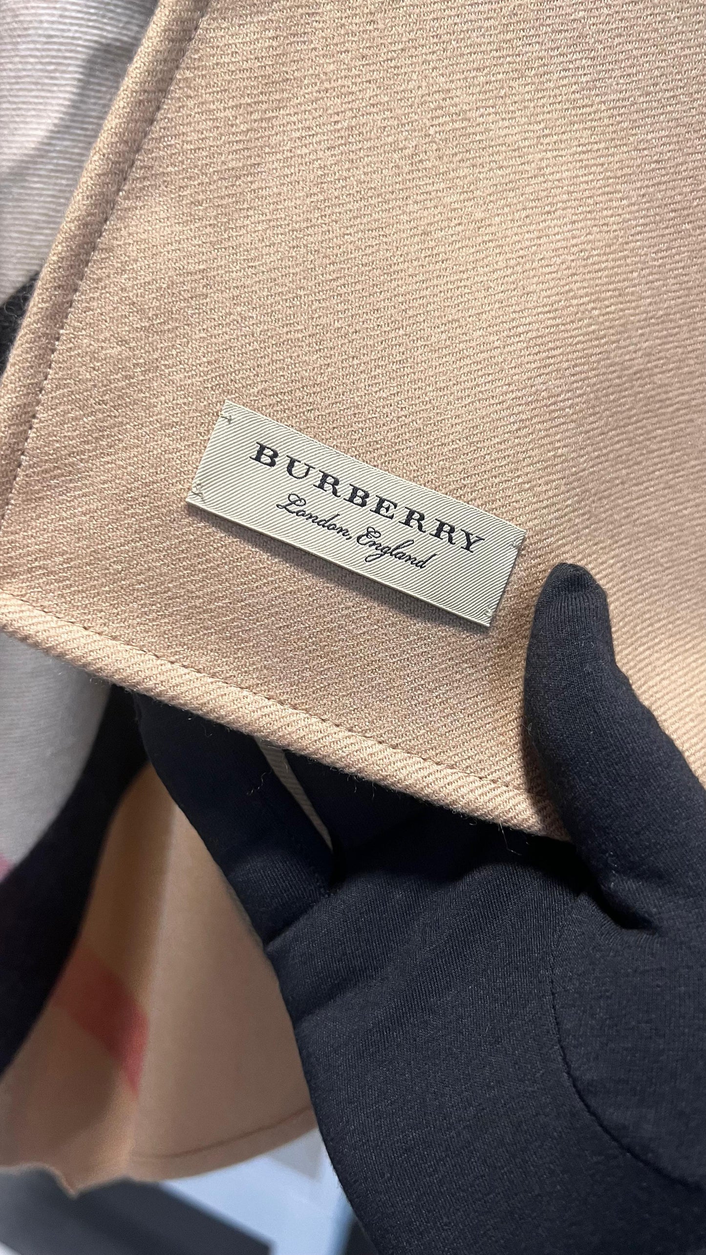 Burberry Charlotte Reversible Cape Poncho - Camel